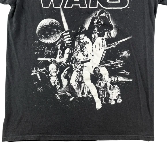 Star Wars Black and White Graphic Tee - Picture 4 of 7